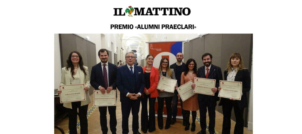 I laureati eccellenti dell’Università Suor Orsola Benincasa: premio «Alumni Praeclari»